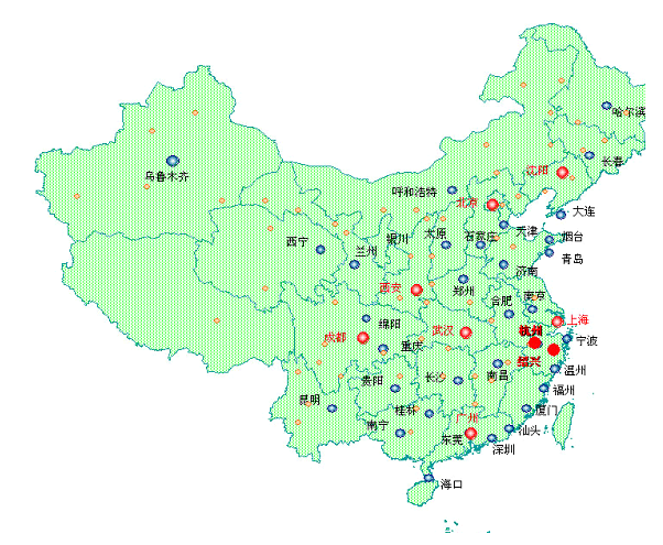 全国布局图